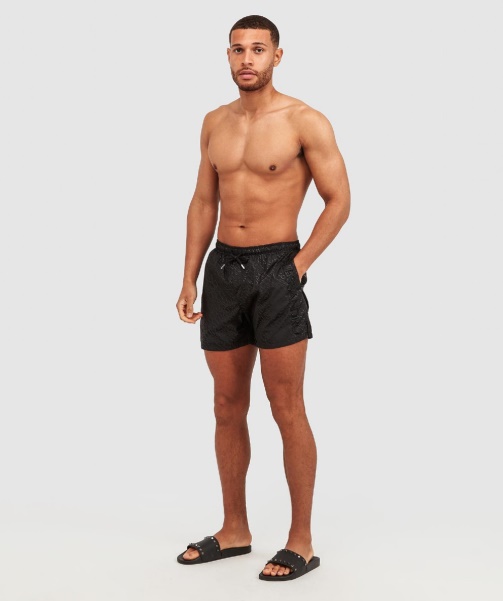 Black Alessandro Zavetti - Carlo Swim Short