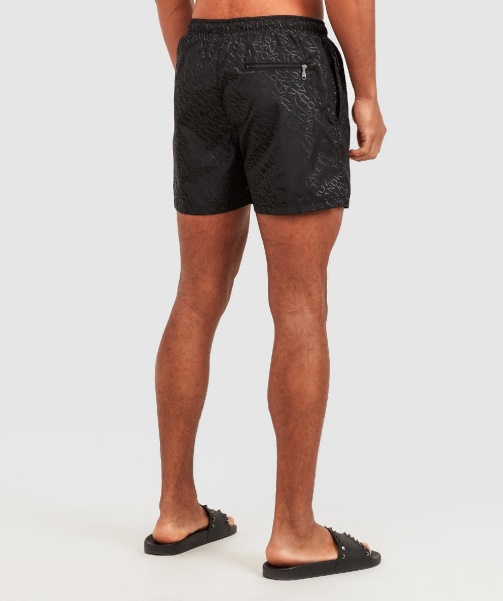 Black Alessandro Zavetti - Carlo Swim Short