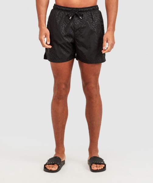 Black Alessandro Zavetti - Carlo Swim Short