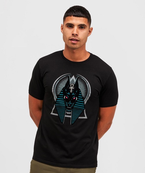 Black Anubis T-Shirt - Alessandro Zavetti