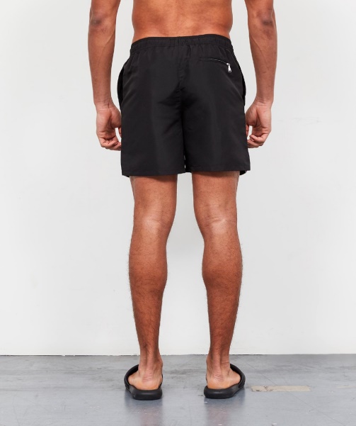 Rozzaro Tape Swim Short Black - Alessandro Zavetti