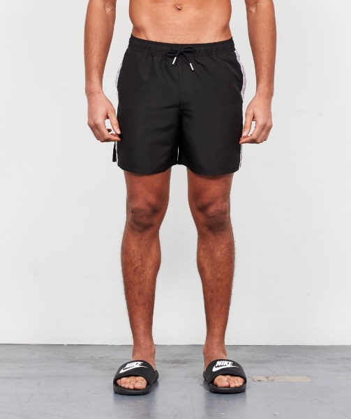 Rozzaro Tape Swim Short Black - Alessandro Zavetti