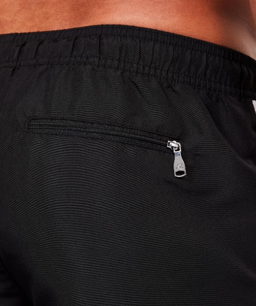 Rozzaro Tape Swim Short Black - Alessandro Zavetti