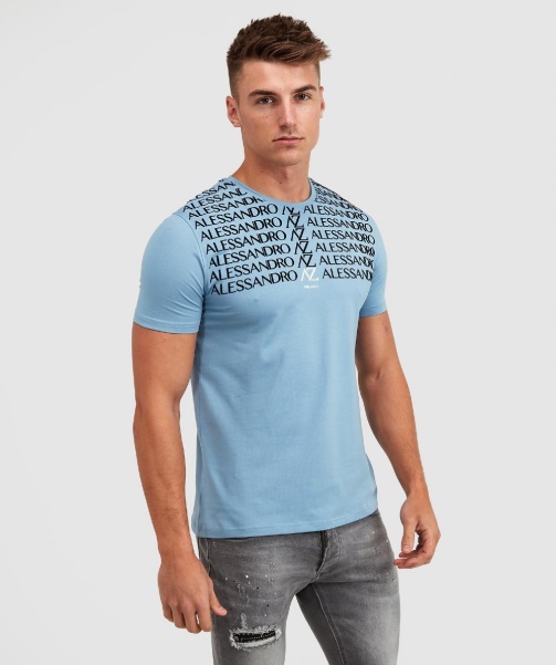 Alessandro Zavetti - Blue Renossi T-Shirt