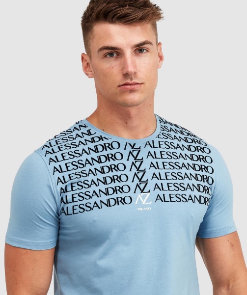 Alessandro Zavetti - Blue Renossi T-Shirt