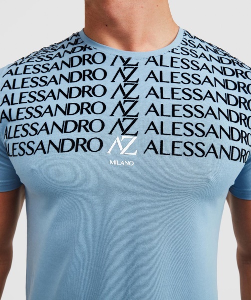 Alessandro Zavetti - Blue Renossi T-Shirt