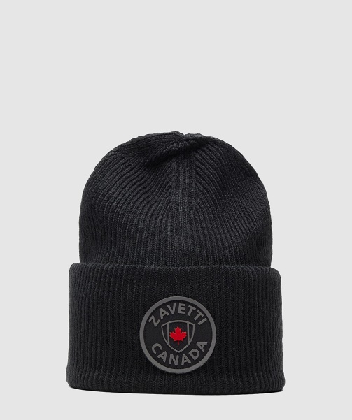 Black Forbes Knitted Hat - Alessandro Zavetti