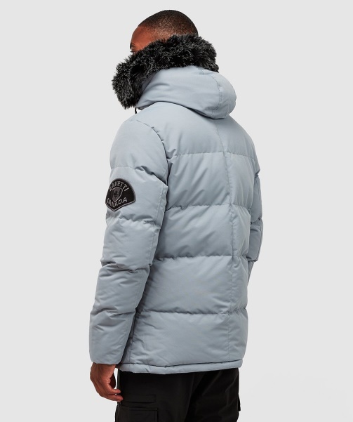 Black Alessandro Zavetti - Oshawa 2.0 Puffer Parka Jacket