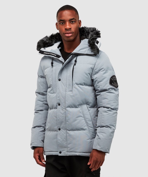 Black Alessandro Zavetti - Oshawa 2.0 Puffer Parka Jacket