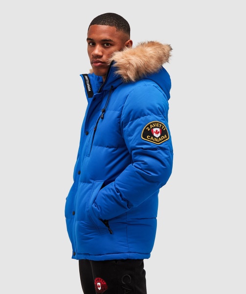 Black Alessandro Zavetti - Oshawa 2.0 Puffer Parka Jacket