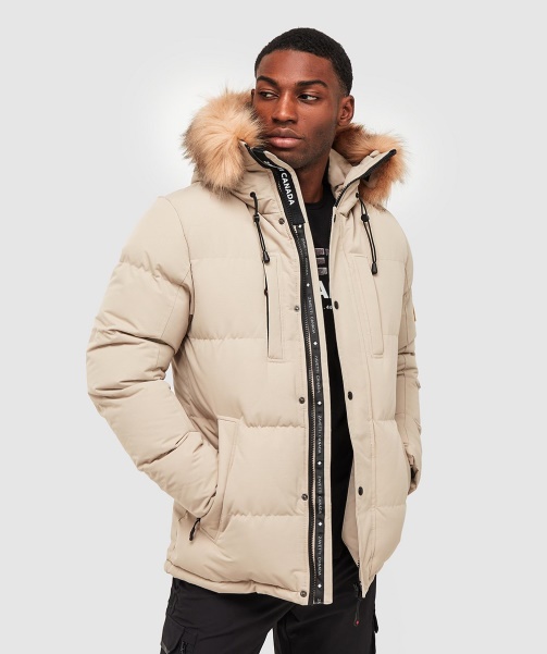 Black Alessandro Zavetti - Oshawa 2.0 Puffer Parka Jacket