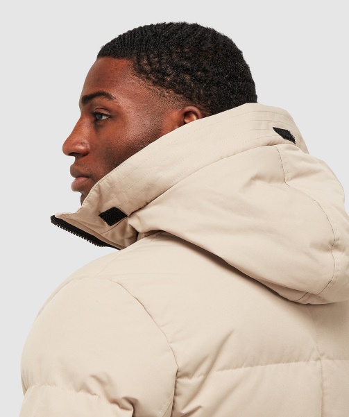 Black Alessandro Zavetti - Oshawa 2.0 Puffer Parka Jacket