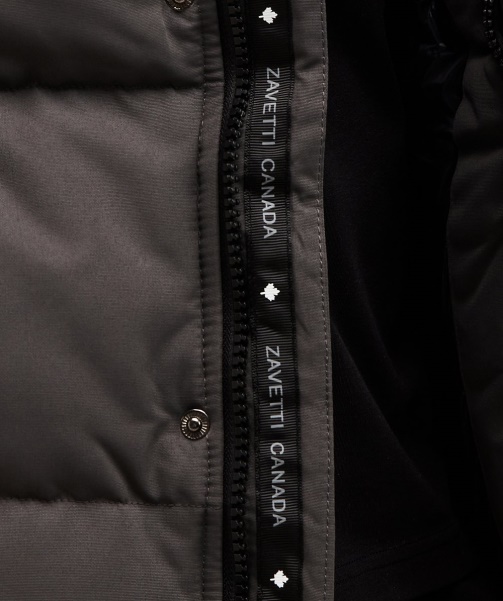 Black Alessandro Zavetti - Oshawa 2.0 Puffer Parka Jacket