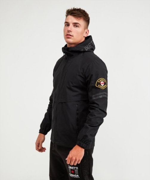 Delfino Windrunner Alessandro Zavetti - Black