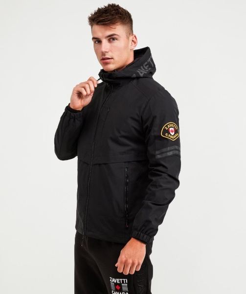 Delfino Windrunner Alessandro Zavetti - Black