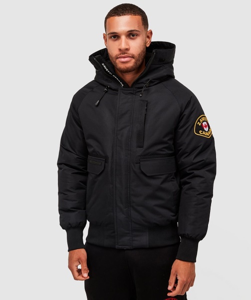 Abelli 2.0 Hooded Bomber Jacket Black - Alessandro Zavetti