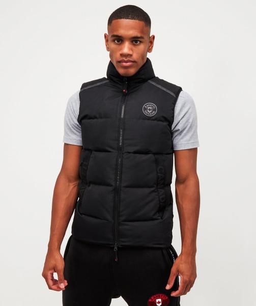 Alessandro Zavetti - Aylato Puffer Gilet Black