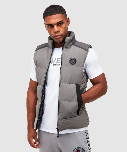 Alessandro Zavetti - Aylato Puffer Gilet Black