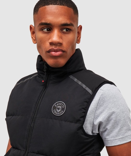 Alessandro Zavetti - Aylato Puffer Gilet Black