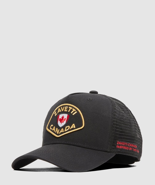 Alberta 2.0 Trucker Cap Alessandro Zavetti - Black