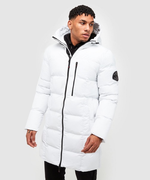 Alessandro Zavetti - Black Grayson Longline Puffer Jacket