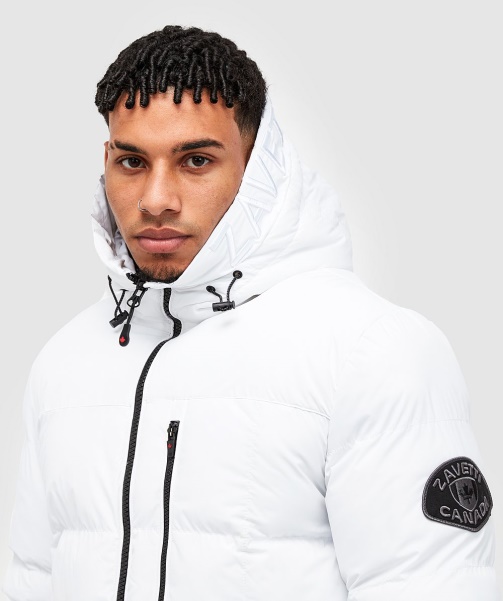 Alessandro Zavetti - Black Grayson Longline Puffer Jacket