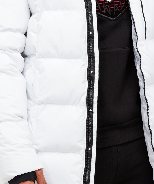 Alessandro Zavetti - Black Grayson Longline Puffer Jacket