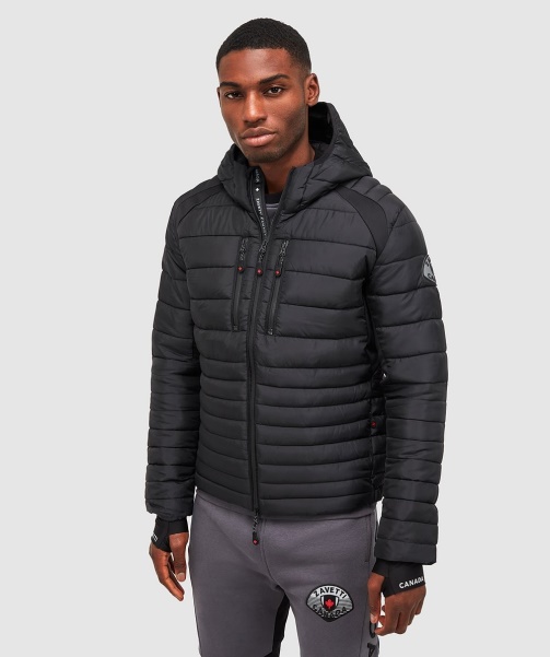 Faro Hybrid Puffer Jacket Black - Alessandro Zavetti