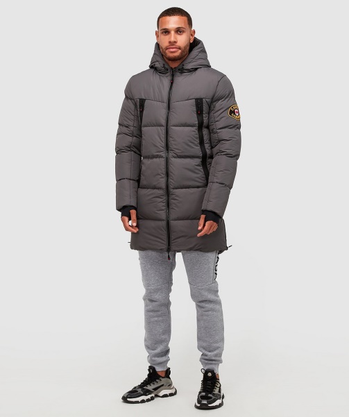 Alessandro Zavetti - Black Talvino 2.0 Longline Puffer Jacket