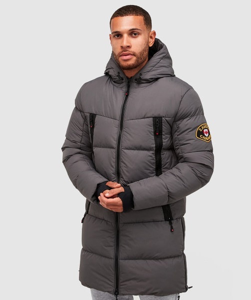 Alessandro Zavetti - Black Talvino 2.0 Longline Puffer Jacket