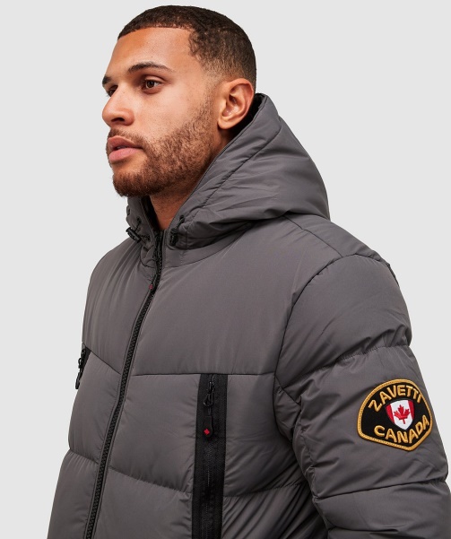 Alessandro Zavetti - Black Talvino 2.0 Longline Puffer Jacket