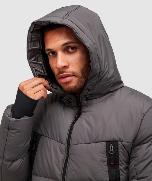 Alessandro Zavetti - Black Talvino 2.0 Longline Puffer Jacket