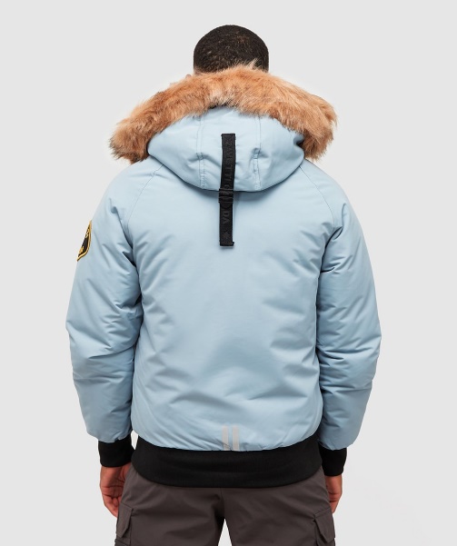 Abelli 2.0 Hooded Bomber Jacket Alessandro Zavetti - Sky Blue