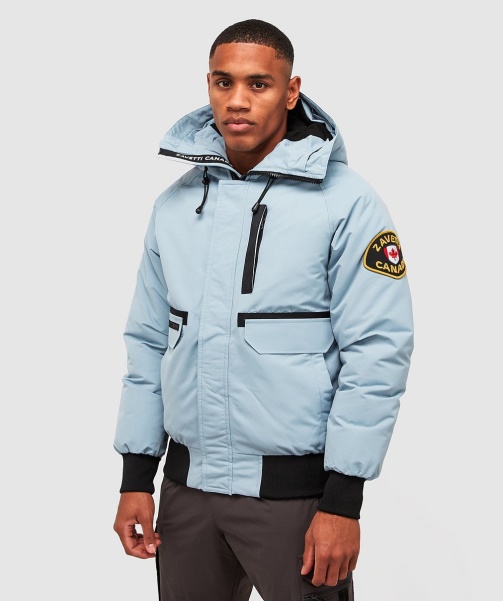 Abelli 2.0 Hooded Bomber Jacket Alessandro Zavetti - Sky Blue