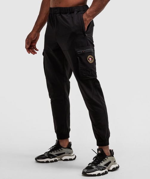 Nollizo Woven Cargo Pant Jet Black - Alessandro Zavetti