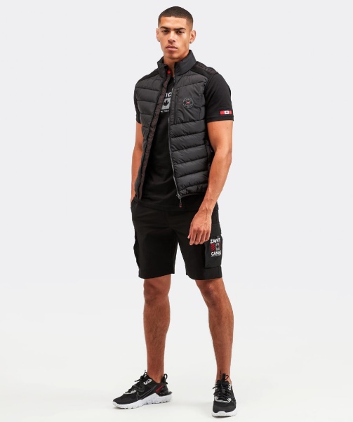 Black Alessandro Zavetti - Serzio Hybrid Gilet