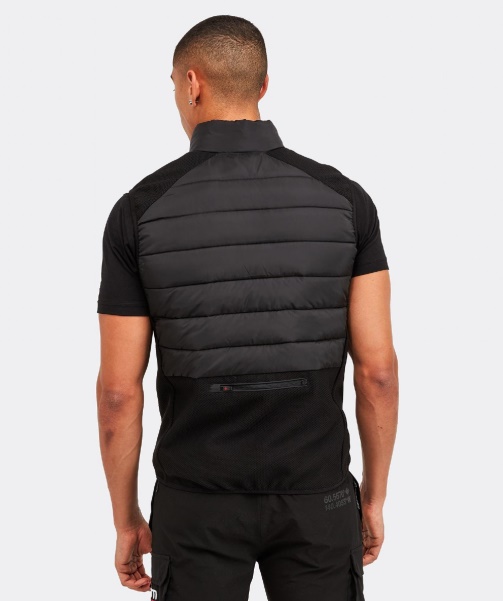 Black Alessandro Zavetti - Serzio Hybrid Gilet