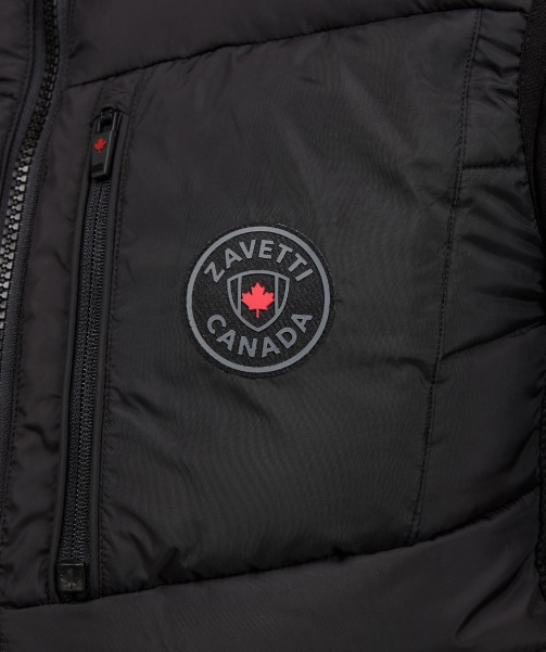 Black Alessandro Zavetti - Serzio Hybrid Gilet