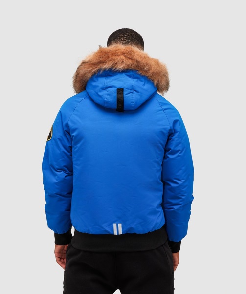 Abelli 2.0 Hooded Bomber Jacket Alessandro Zavetti - Royal