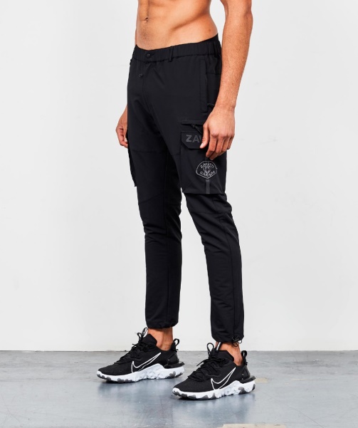 Gatelli Woven Pant Alessandro Zavetti - Black