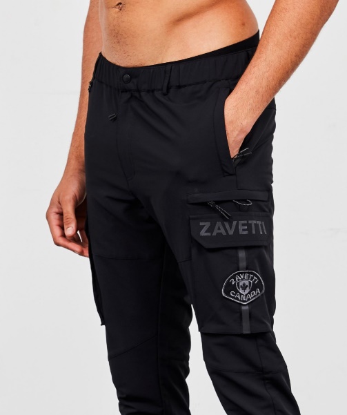 Gatelli Woven Pant Alessandro Zavetti - Black