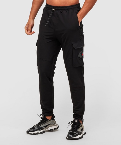 Rivelini Cargo Pant Jet Black - Alessandro Zavetti