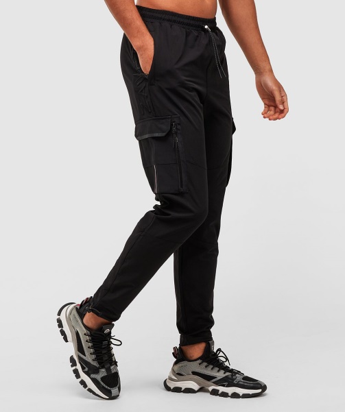 Rivelini Cargo Pant Jet Black - Alessandro Zavetti