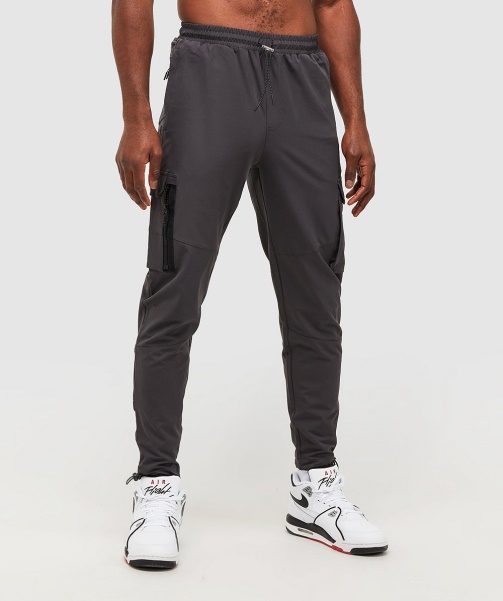 Rivelini Cargo Pant Jet Black - Alessandro Zavetti