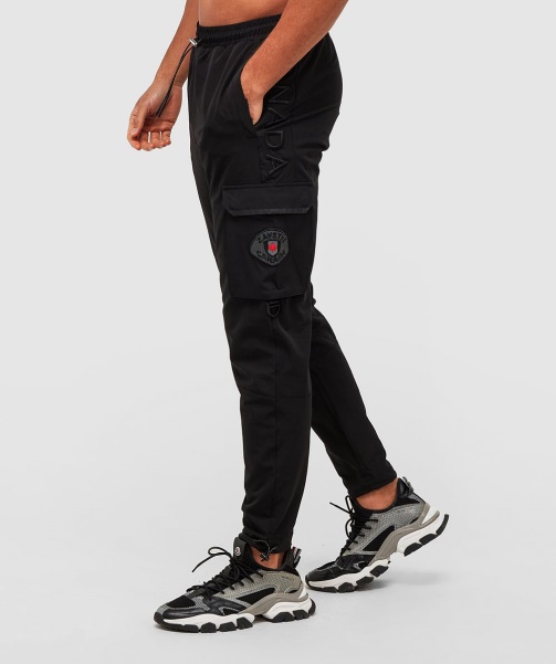 Rivelini Cargo Pant Jet Black - Alessandro Zavetti