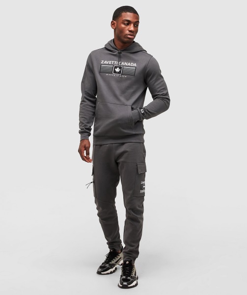 Alessandro Zavetti - Magnet Grey Ovello 3.0 Overhead Hoodie