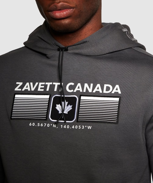 Alessandro Zavetti - Magnet Grey Ovello 3.0 Overhead Hoodie