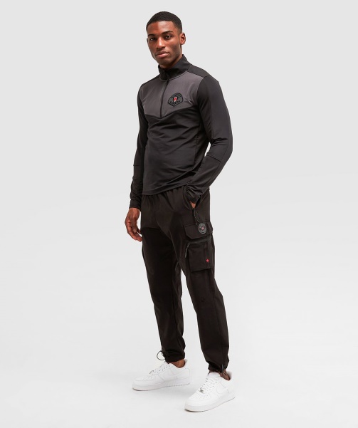 Alessandro Zavetti - Porteno 2.0 Woven Cargo Pant Jet Black