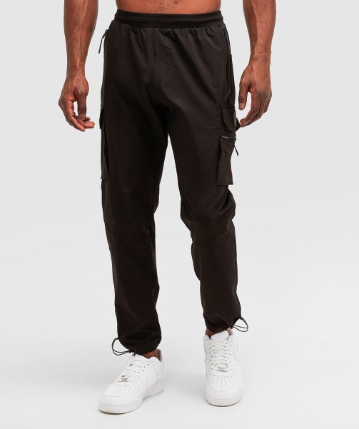 Alessandro Zavetti - Porteno 2.0 Woven Cargo Pant Jet Black