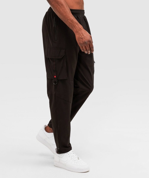 Alessandro Zavetti - Porteno 2.0 Woven Cargo Pant Jet Black